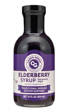 Load image into Gallery viewer, Elderberry Syrup 12oz